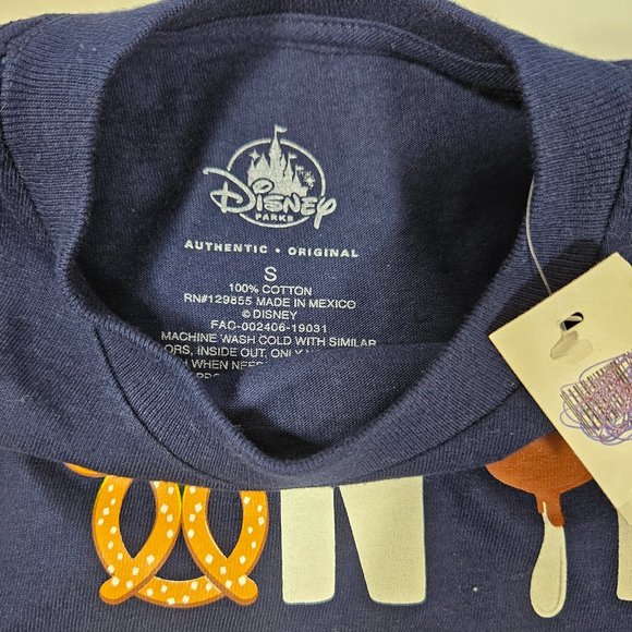 Disney Parks I'm On the Dining Plan T-shirt Unisex Size Small Disneyworld Snacks - Picture 4 of 7